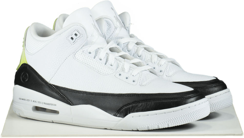 Nike DA3595 White/Black Air Jordan 3 Retro SP Trainers UK 12 👟 - Reliked