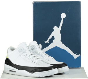 Nike DA3595 White/Black Air Jordan 3 Retro SP Trainers UK 12