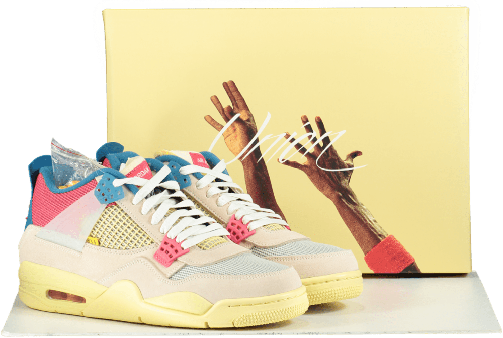 Nike DC9533 Multi - Colour Air Jordan 4 Retro SP Trainers UK 9 👟 - Reliked