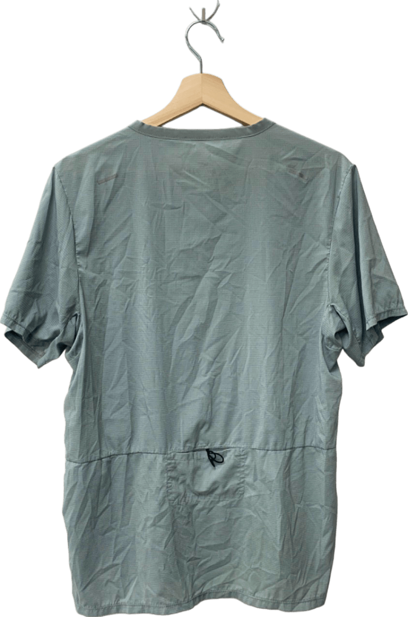 Nike Green Dri - Fit Running Top S - Reliked