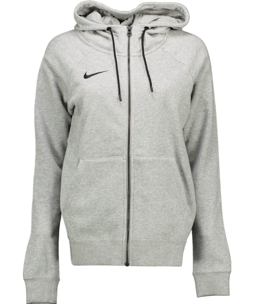 Nike Grey Soft Fleece Zip Hoodie UK S - Reliked