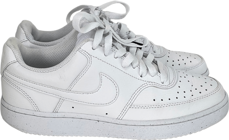 Nike White Court Vision Low Next Nature UK 5 EU 38 👠 - Reliked