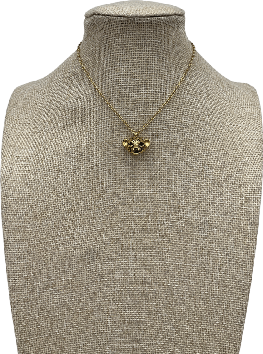 nimany Metallic Pirooz Necklace Gold One Size - Reliked