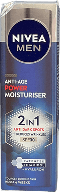nivea 2in1 Anti - age Power Moisturiser With Luminous630 & Hyaluronic Acid Spf30 50ml - Reliked