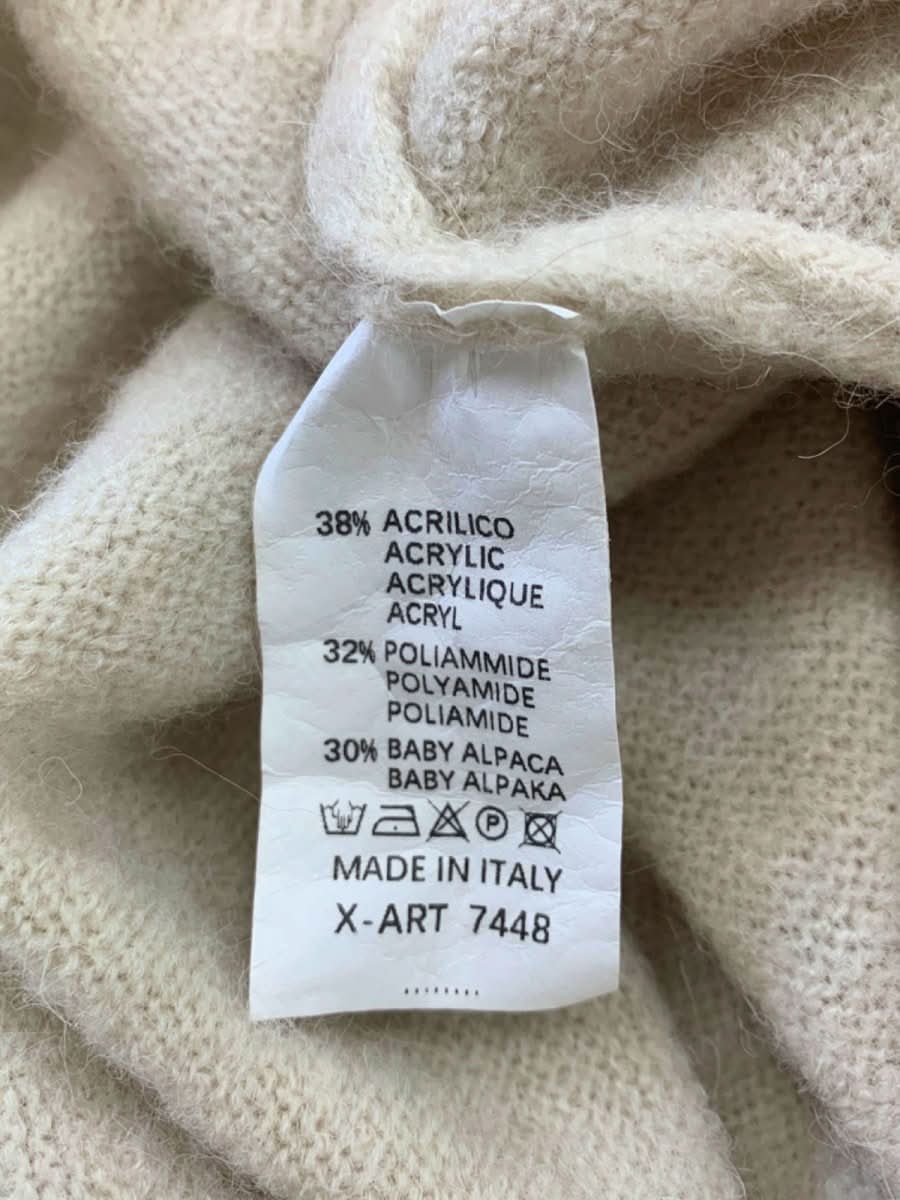 No. 1 George Street Cream Short Sleeve Jumper UK M - Reliked