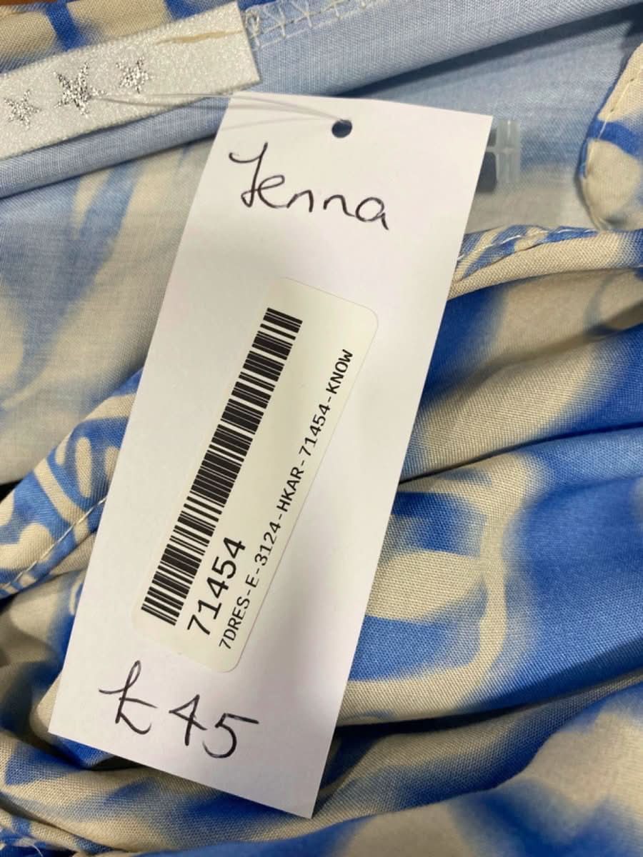 No.1 George Street Blue Jenna Dress UK M - Reliked