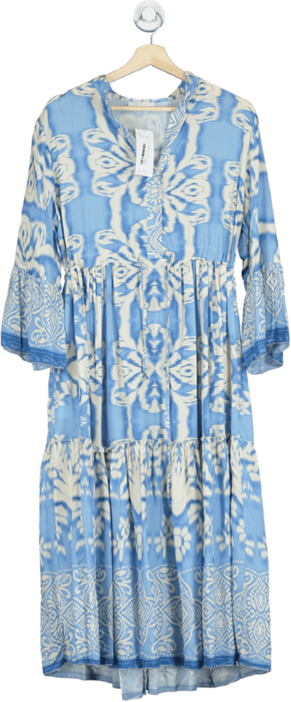 No.1 George Street Blue Jenna Dress UK M - Reliked