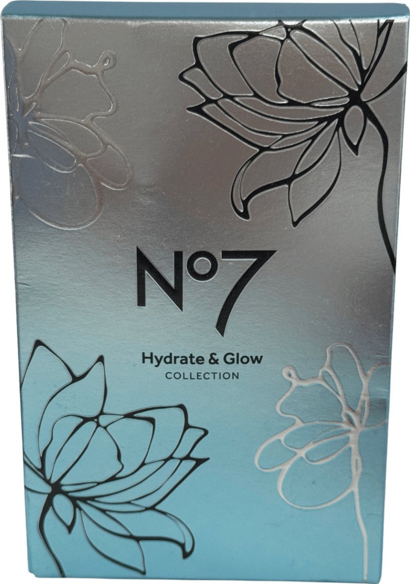 No7 Hydrate & Glow Collection Mini Set 25ml, 25ml,3ml - Reliked