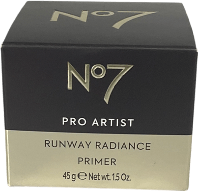 No7 Pro Artist Runway Radiance Primer 45g - Reliked