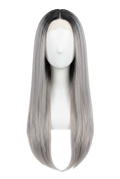 WIGS  Silky Grey Wig 20" LONG