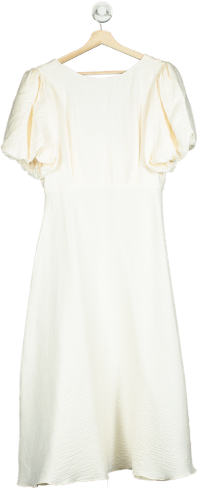 Nobody's Child Cream Liveaco Dress UK 12 - Reliked