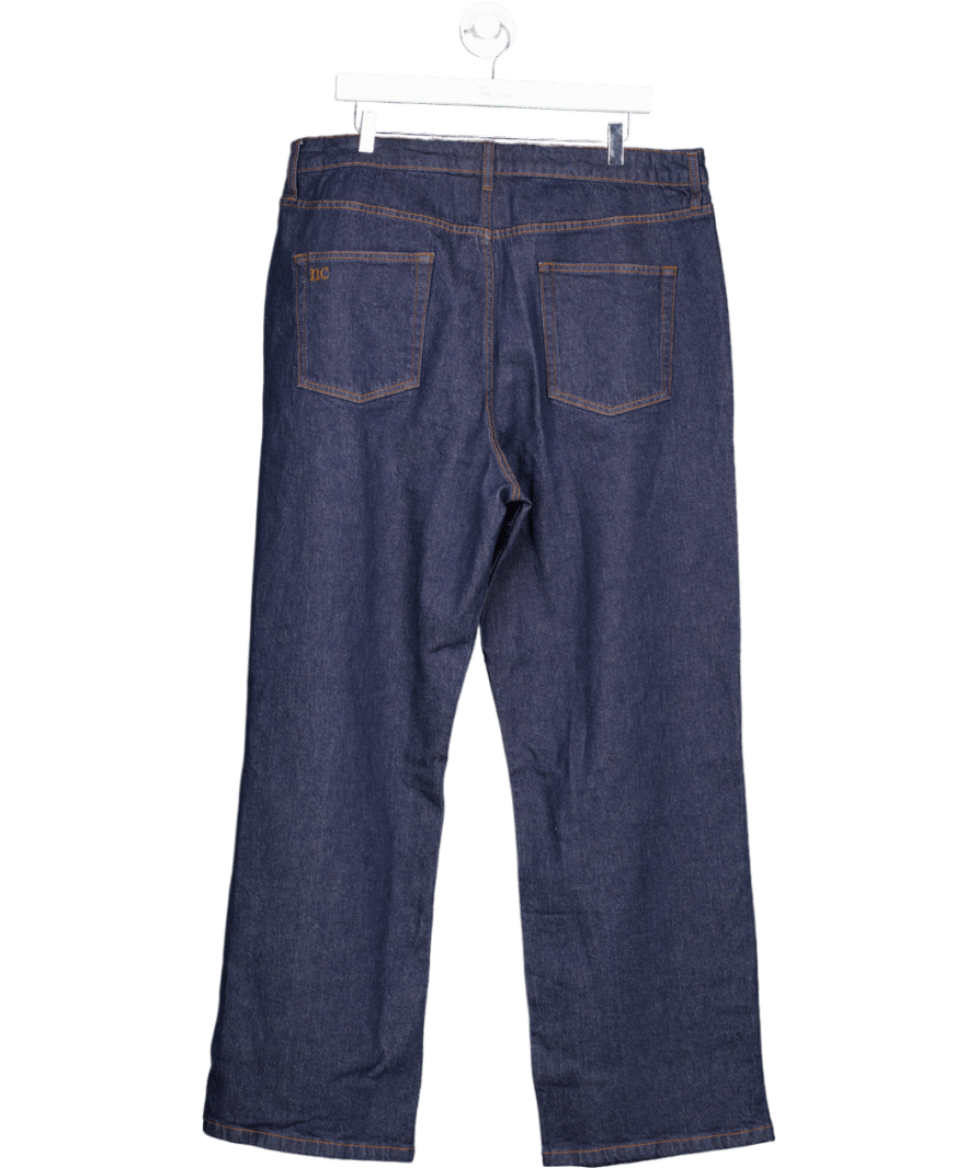 Nobody's Child Dark Blue High Rise Kingston Straight Leg Jeans UK 18 - Reliked