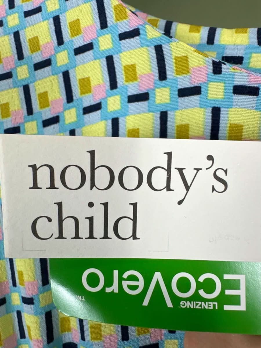 Nobody's Child Green Luna Midi Dress UK 10 - Reliked