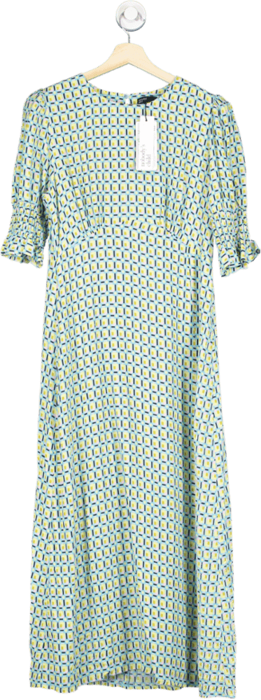 Nobody's Child Green Luna Midi Dress UK 10 - Reliked