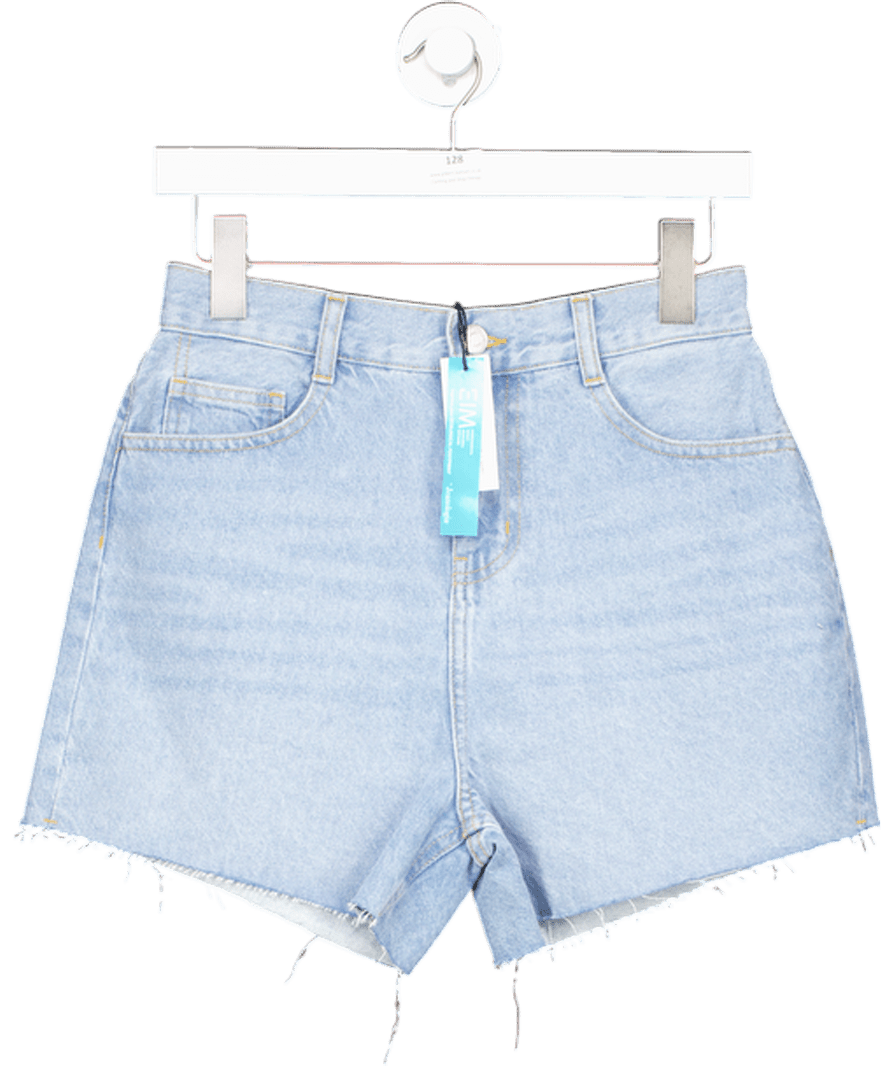 Nobody's Child Light Blue Denim Shorts UK 8 - Reliked