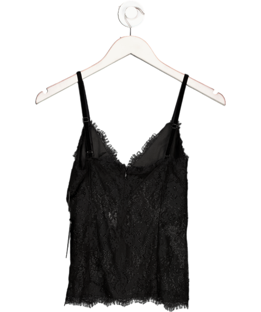 Noughts & Kisses Black Nova Lace Cami Top UK XS - Reliked