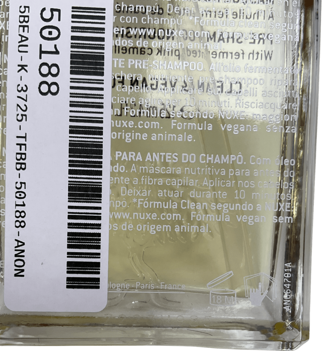 Nuxe Hair Prodigieux® Pre - shampoo Nourishing Mask 125ml - Reliked