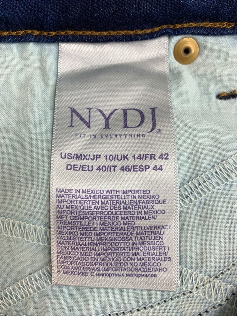 NYDJ Blue AMI Skinny Jeans Size UK 14 - Reliked
