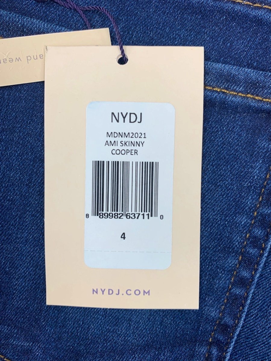NYDJ Blue AMI Skinny Legging Jeans UK 8 - Reliked