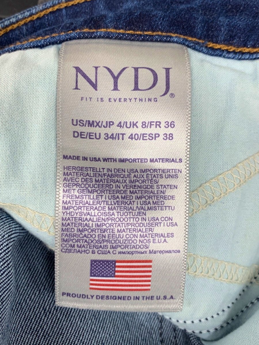 NYDJ Blue AMI Skinny Legging Jeans UK 8 - Reliked