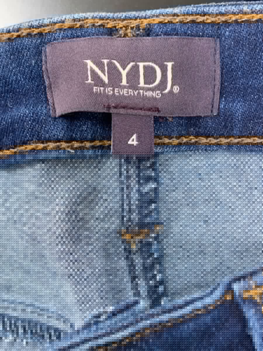 NYDJ Blue AMI Skinny Legging Jeans UK 8 - Reliked
