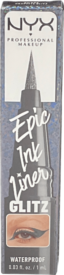 NYX Epic Ink Liner Graphite Glitz 1ml - Reliked