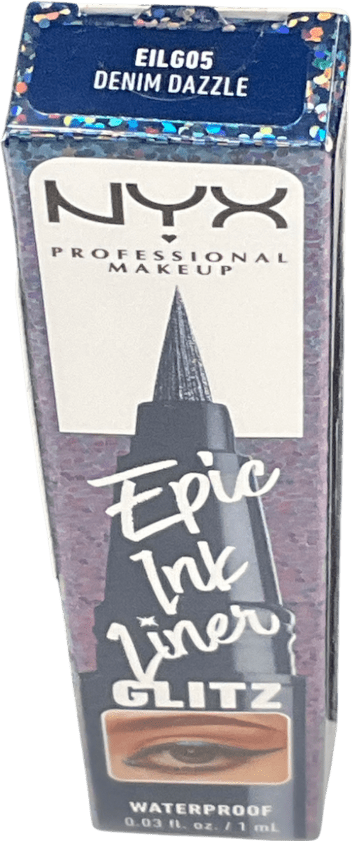 NYX Epic Ink Liner Waterproof Felt - tip Eyeliner Pen Eilg05 1ml - Reliked