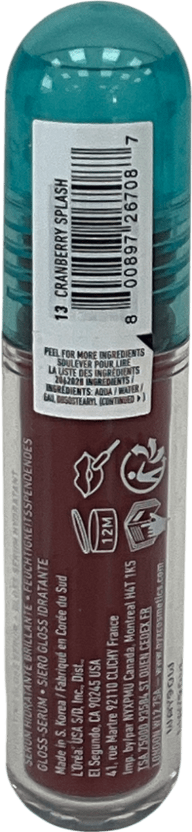 NYX Lip Iv Hydrating Gloss Stain 13 5ml - Reliked