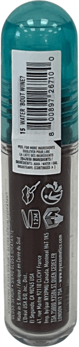 NYX Lip Iv Hydrating Gloss Stain 15 5ml - Reliked