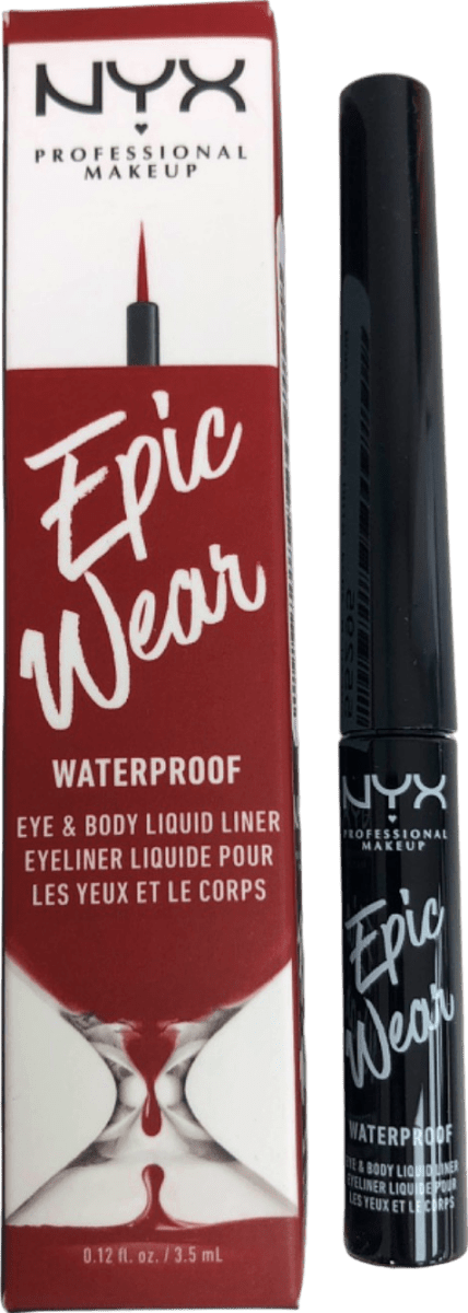 NYX Professional Makeup Epic Wear Eye & Body Liquid Liner Waterproof Red 3.5ml - Reliked