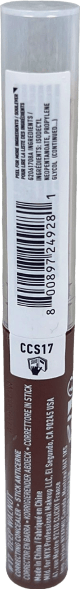 NYX Professional Makeup Pro Fix Stick Correcting Concealer Deep Walnut 1.6g - Reliked