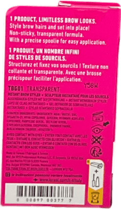 NYX The Brow Glue Instant Styler Clear 5g - Reliked