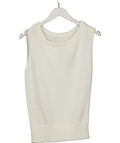 Oak + Fort Cream Relaxed Off The Shoulder Sweater UK XS - Reliked