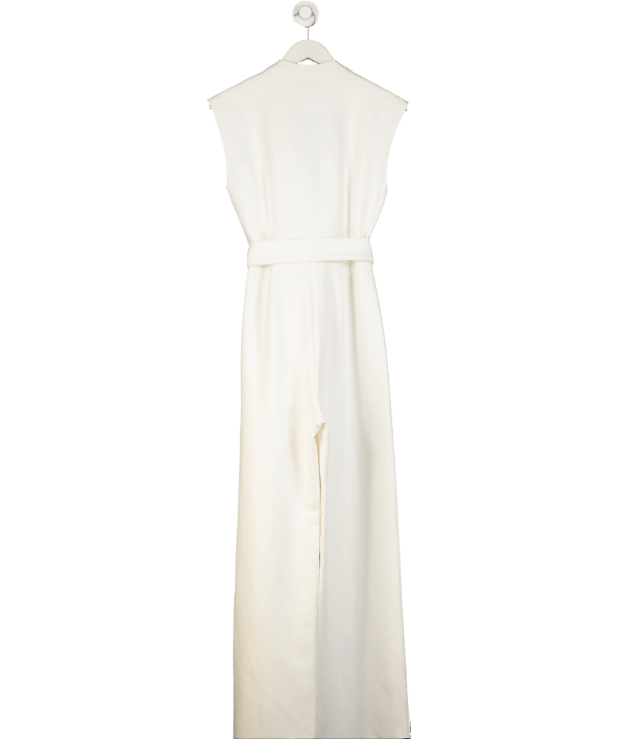 oddmuse Cream The Ultimate Muse Sleeveless Jumpsuit UK M - Reliked