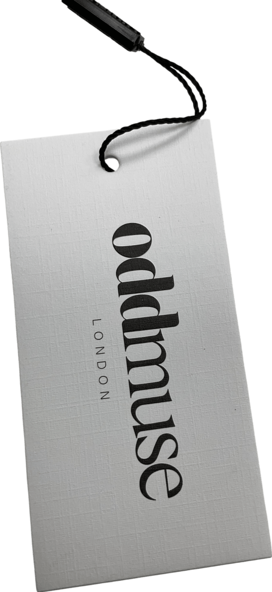 Oddmuse White The Ultimate Muse High Waist Square Neck Midi Dress UK S - Reliked