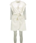 Oddmuse White The Ultimate Muse Sleeveless Dress With Additional Belts UK XXL - Reliked