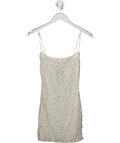 Oh Polly Metallic Aellin Embellished Bodycon Mini Dress UK 6 - Reliked
