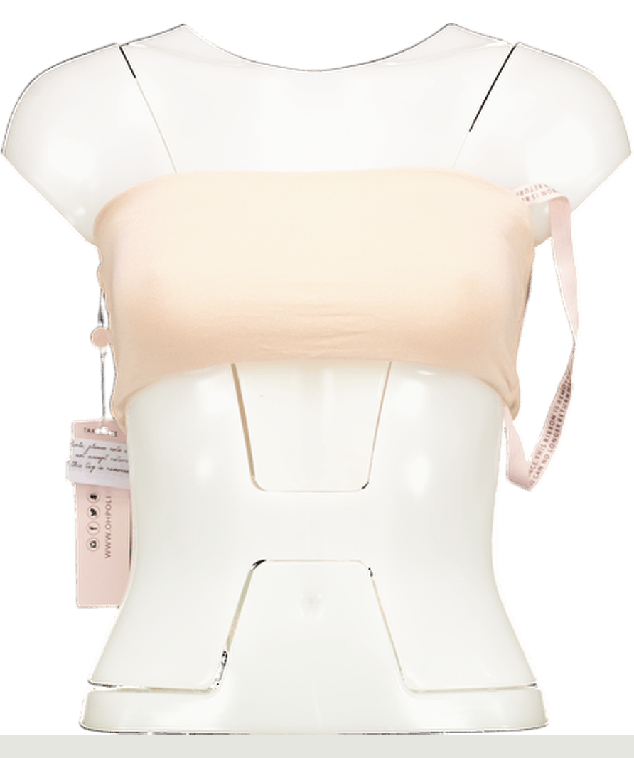 Oh Polly Nude Bandeau Top UK 6 - Reliked