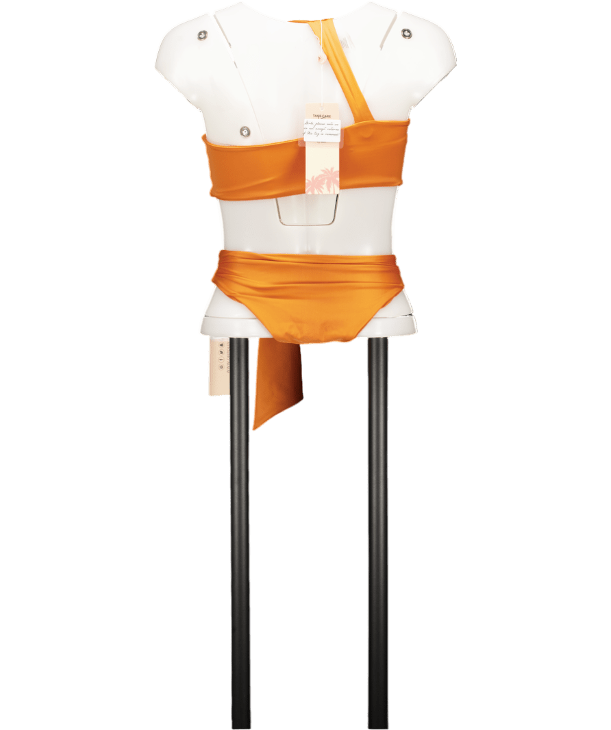 Oh Polly Orange Ring Detailing Bikini UK XS - Reliked