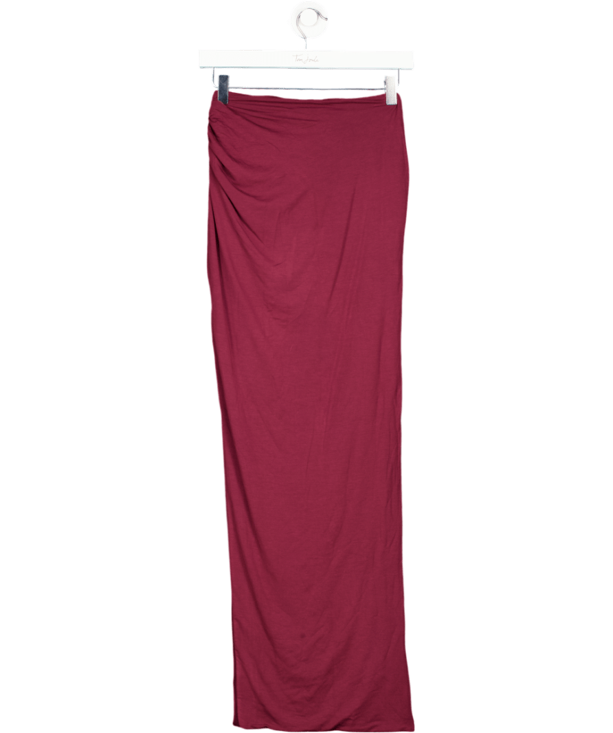 Oh Polly Purple Carolina Modal Low - rise Maxi Skirt UK XS - Reliked