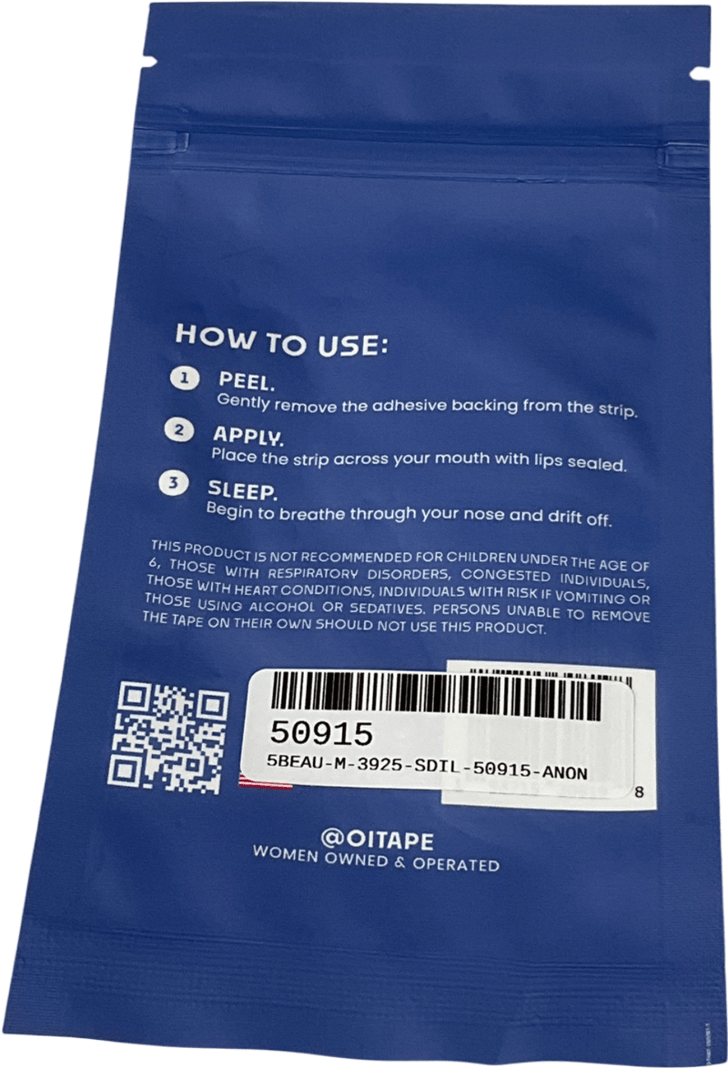 oi tape Mouth Strips Sample 5 Pack X5 - Reliked