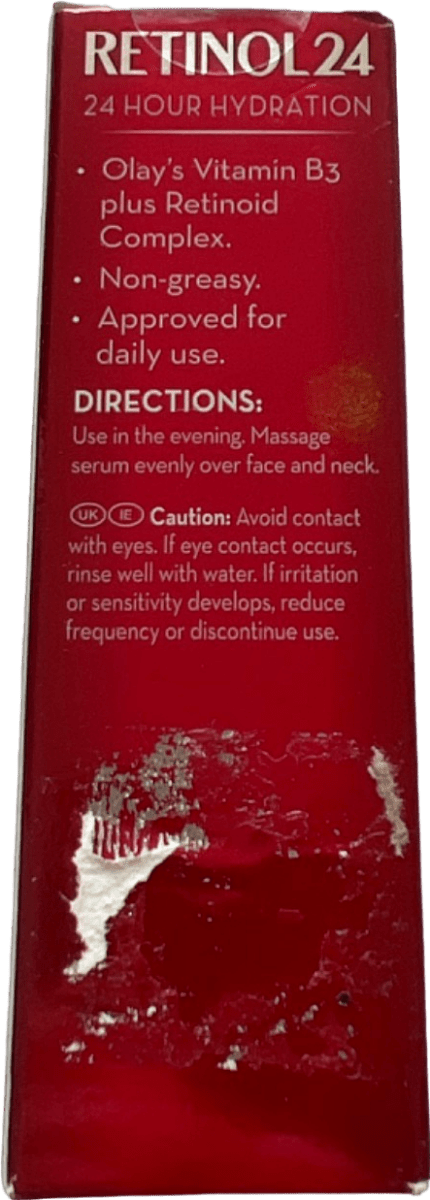 Olay Regenerist Retinol 24 Night Serum Fragrance - Free 30ml - Reliked