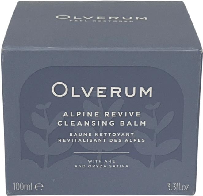 olverum Alpine Revive Cleansing Balm 100ml - Reliked