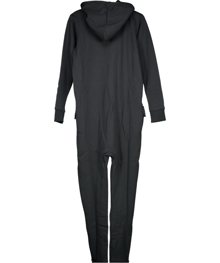 ONEPIECE Black Original Cosy Fleece Lined Onesie 2.0 UK S - Reliked
