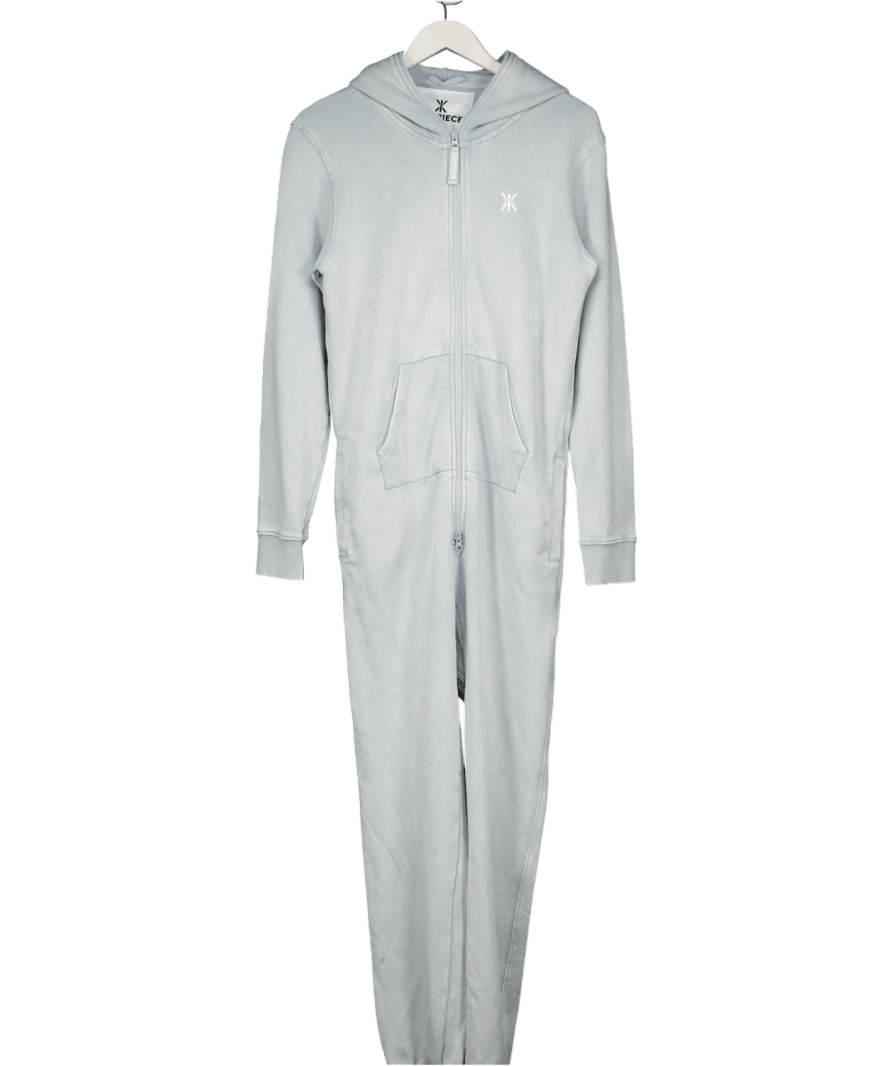 Onepiece Light Grey Cosy Original Onesie 2.0 Jumpsuit UK XS - Reliked