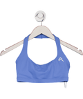Oner Active Blue Easylift™ Halter Bralette With White Logo UK S - Reliked