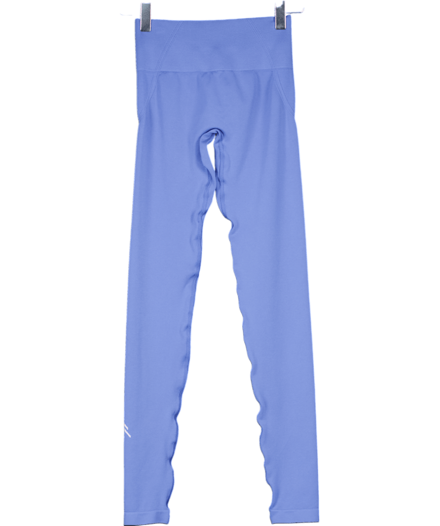 Oner Active Blue Effortless Seamless Leggings UK S - Reliked