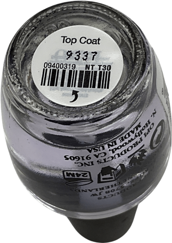 OPI Top Coat Nail Polish 15ml - Reliked