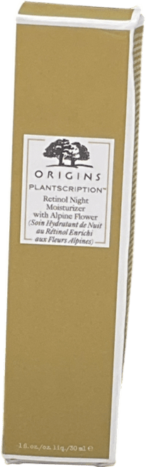 Origins Retinol Night Moisturiser With Alpine Flower 30ml - Reliked