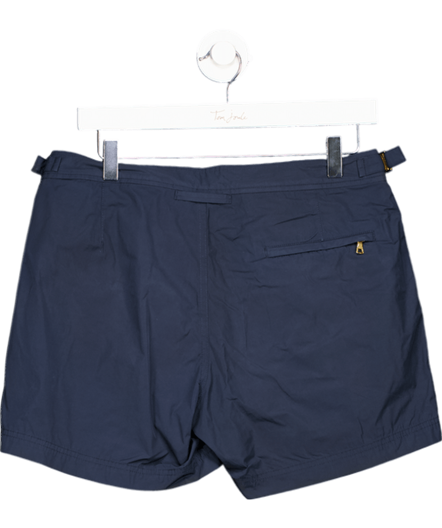 Orlebar Brown Blue Bulldog Cotton Twill Shorts W31 - Reliked